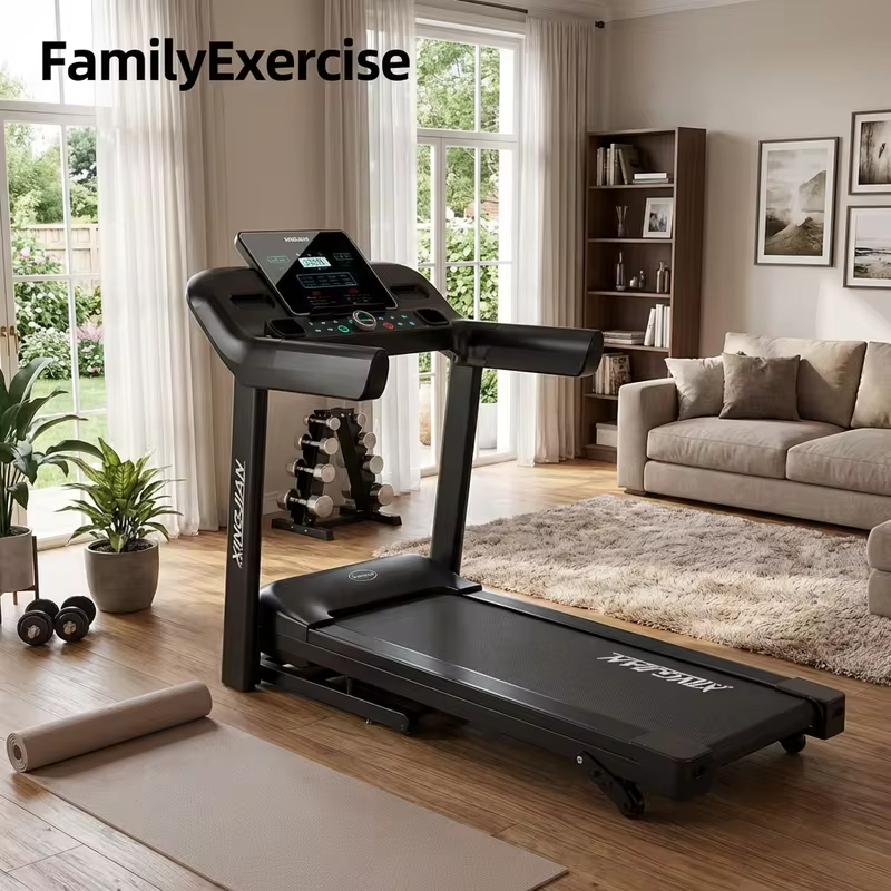 2026 Basic Model Smart Incline Treadmill  Multi-function LED Display Ultra-Quiet Folding Running Machine for Home Gym