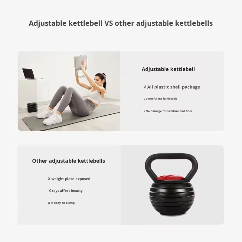 Smart Adjustable Kettlebell Home Use Heavy Professional Commercial Butt Lift Unisex Fitness
