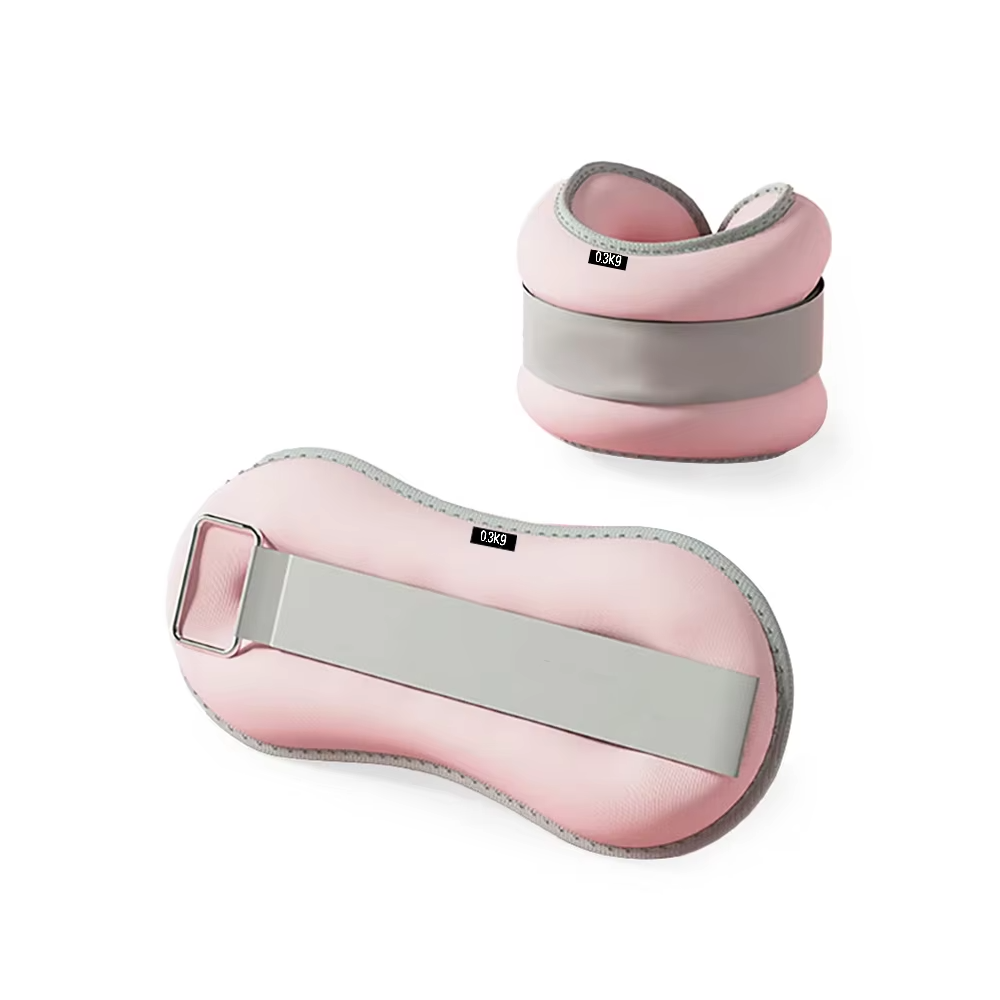 2PCS Adjustable Ankle Brace Wristband Weight-bearing Soft Sand Weighted Sandbag Comfortable Breathable Wrist Ankle Weights