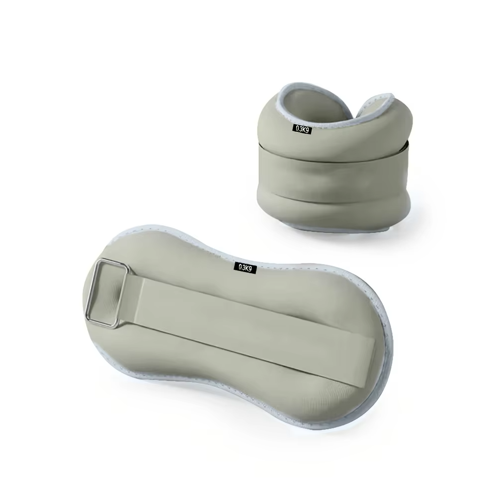 2PCS Adjustable Ankle Brace Wristband Weight-bearing Soft Sand Weighted Sandbag Comfortable Breathable Wrist Ankle Weights