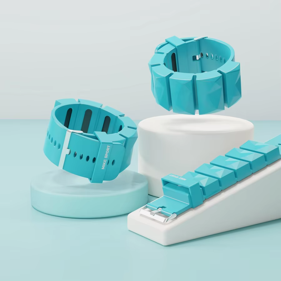 Factory Outlet Hot Sale Silicone Weight Bearing Bracelet Pair 2 LBS Weight Sports Bracelet Adjustable Wrist Weight Training