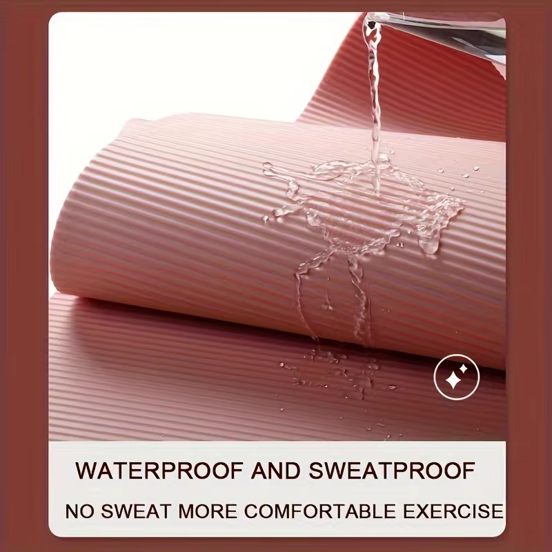 10/15MM Thick NBR Yoga Mats Anti-slip Sport Fitness Mat Blanket For Exercise Yoga And Pilates Gymnastics Mat Fitness Equipment