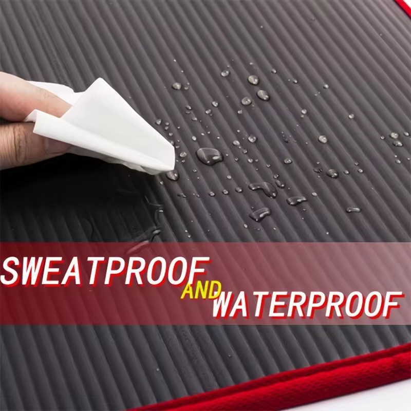 10MM Extra Thick 183cmX62cm Yoga Mats NBR Non-slip Exercise Mat Fitness Tasteless Pilates Workout Gym Mats With Bandage