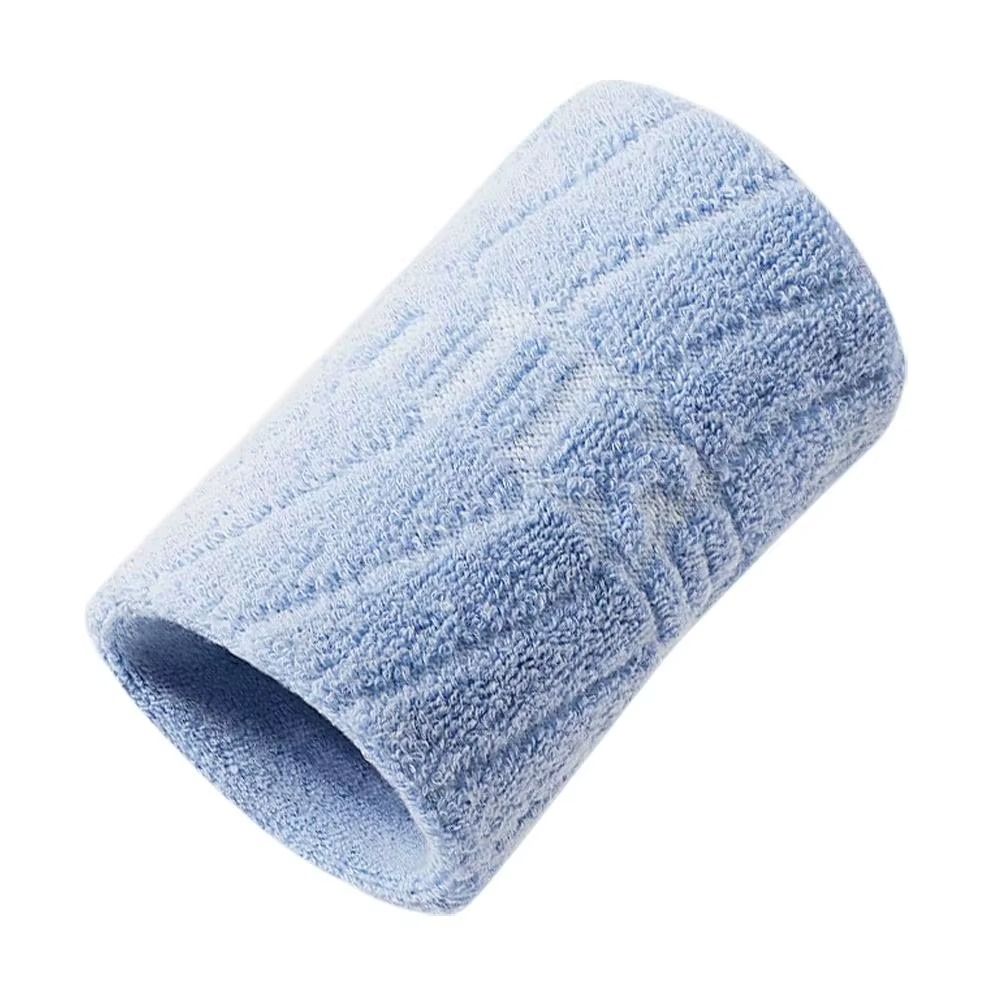 Sports wristband, all season sweat absorbing cotton wrist towel, twisted tendon sheath, protective cover for badminton, basketba