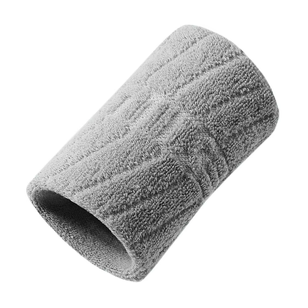 Sports wristband, all season sweat absorbing cotton wrist towel, twisted tendon sheath, protective cover for badminton, basketba