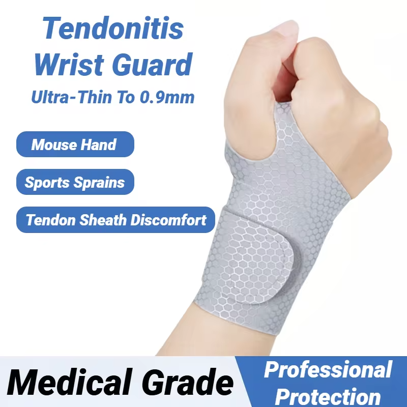 1pcsTendonitis Relief Breathable Wrist Gym Strap Sprains Ultra Support For Exercise Arthritis CarpalTunne lThin Adjustable Pain
