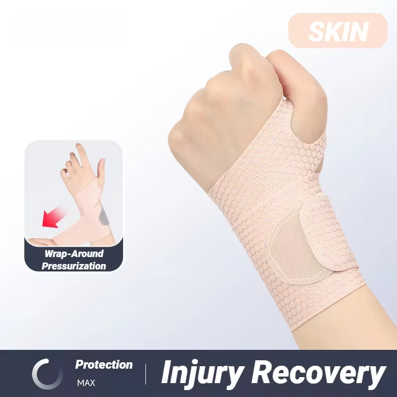 1pcsTendonitis Relief Breathable Wrist Gym Strap Sprains Ultra Support For Exercise Arthritis CarpalTunne lThin Adjustable Pain