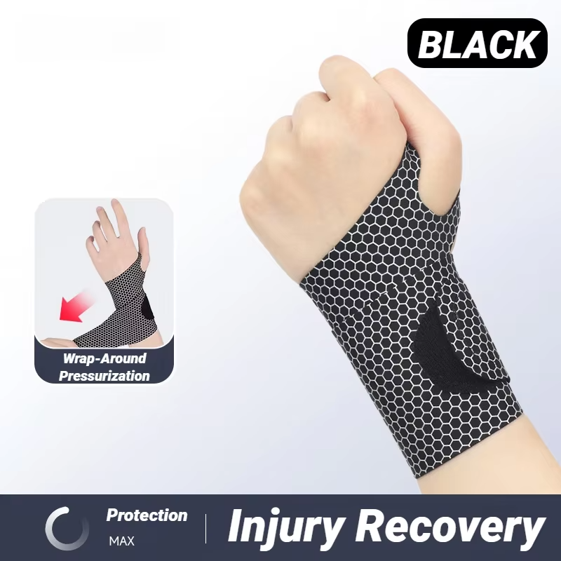 1pcsTendonitis Relief Breathable Wrist Gym Strap Sprains Ultra Support For Exercise Arthritis CarpalTunne lThin Adjustable Pain
