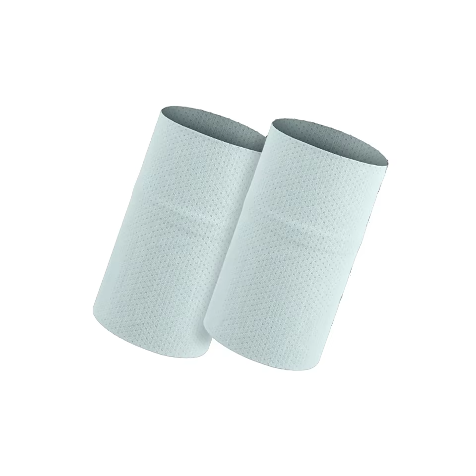 LOOGDEEL 1Pair Outdoor Sports Sweat Wrist Bands Ice Silk Elastic Wristbands Soft Breathable Cooling Adult Children Running