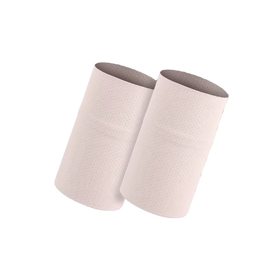 LOOGDEEL 1Pair Outdoor Sports Sweat Wrist Bands Ice Silk Elastic Wristbands Soft Breathable Cooling Adult Children Running