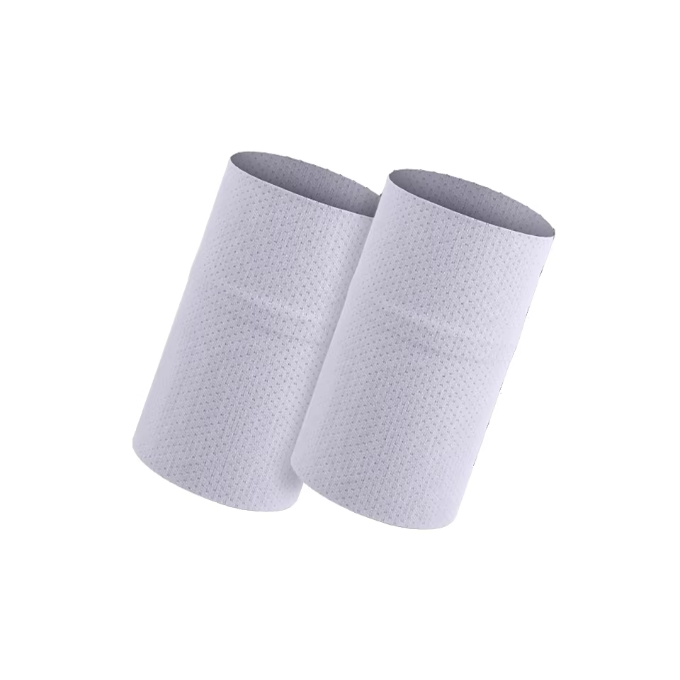 LOOGDEEL 1Pair Outdoor Sports Sweat Wrist Bands Ice Silk Elastic Wristbands Soft Breathable Cooling Adult Children Running
