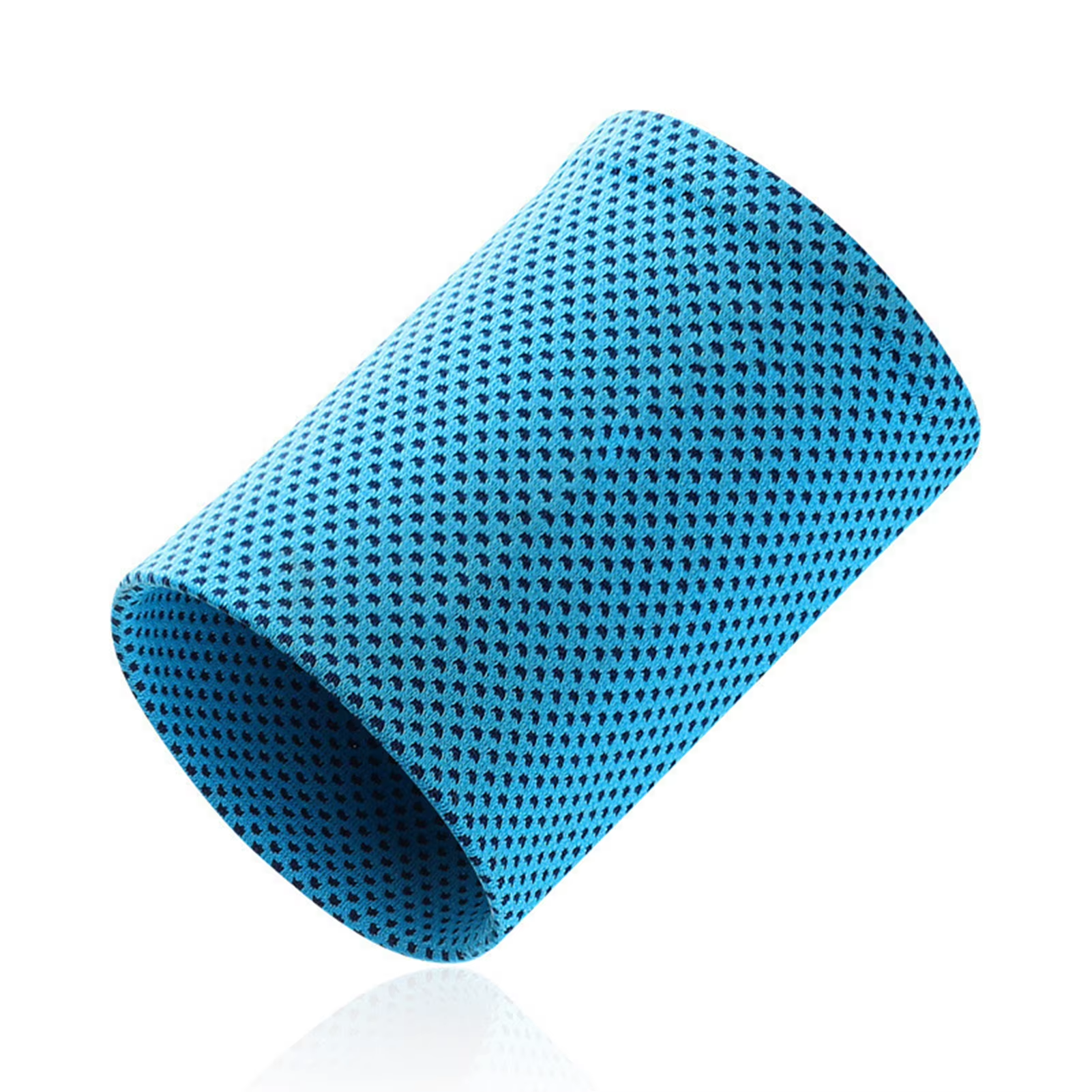 1pcs Soft Breathable Cooling Wrist Protector Stay Cool Soft Sports Sweat Wrist Bands for Football Basketball Running Sports
