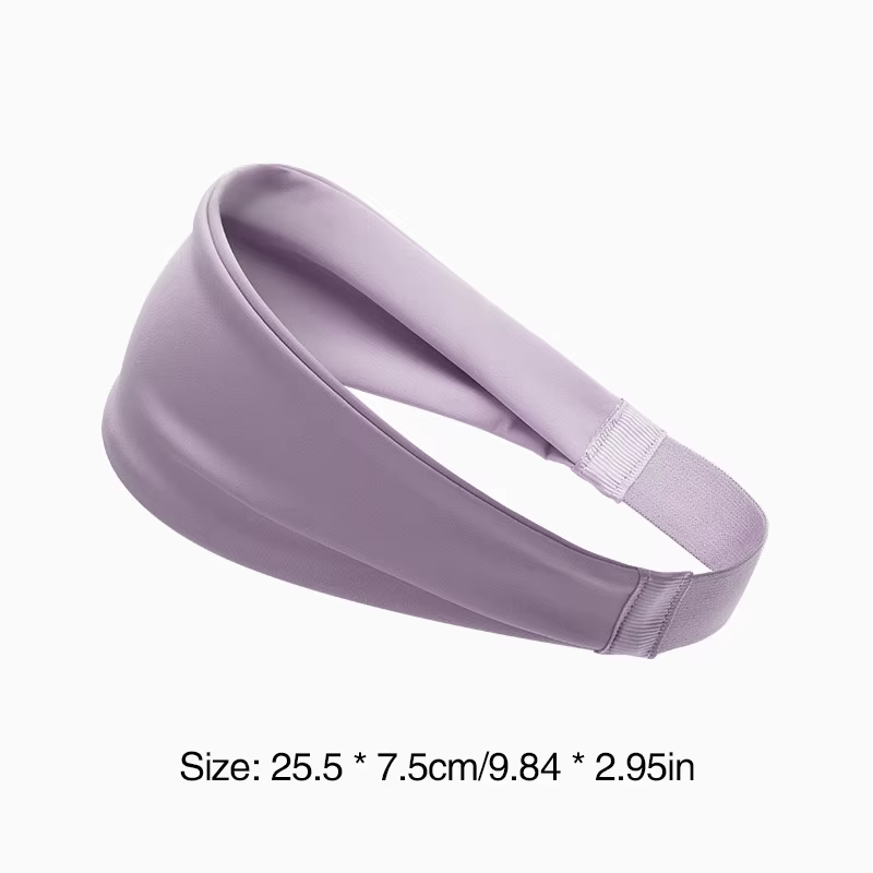 Elastic Anti-slip Yoga Headband Quick Dry Sweatband for Gym Basketball Outdoor Sports